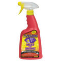 Wizards Mist-N-Shine Professional Detailer - Multi-Use Glass Cleaner and Scratch Remover for Vehicles - Adds Gloss to Paint, Chrome and Glass - 22 oz Detail Spray -