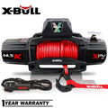 X-BULL Electric Winch XPV 14500LBS  12V Winch Synthetic Rope SUV Jeep Truck Towing 4WD Off-Road