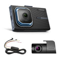 X1000 2K QHD 3.5" LCD Screen Front Dash Cam with Rear View Camera