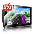 XGODY 2.5D Screen 7 inch Car GPS Navigation for Car 8GB+256 Truck GPS for Car with Speed Camera Warning Lifetime Free Map Update
