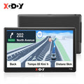XGODY 7 inch GPS Navigation for Car 2023 Maps Free Lifetime Map Update Sat Nav GPS for Car Truck GPS Navigator with Voice Guidance Speed Camera Warning
