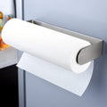 YIGII Magnetic Paper Towel Holder - Multifunctional Paper Towel Bar with Strong Magnetic Backing for Kitchen, Refrigerator, Grill Silver