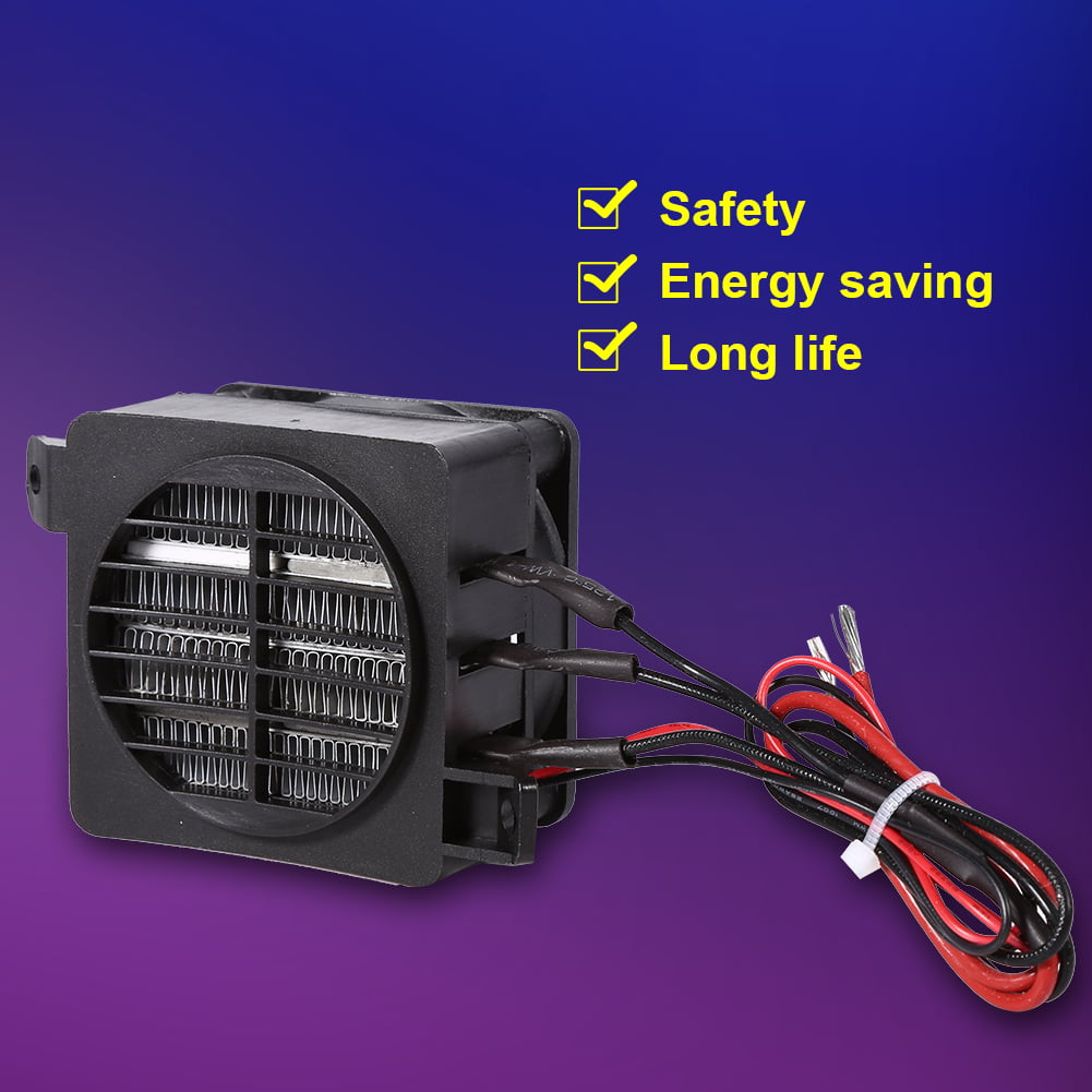 YLSHRF 100W 12V Energy Saving PTC Car Fan Air Heater Constant Temperature Heating Element Heaters , Heaters
