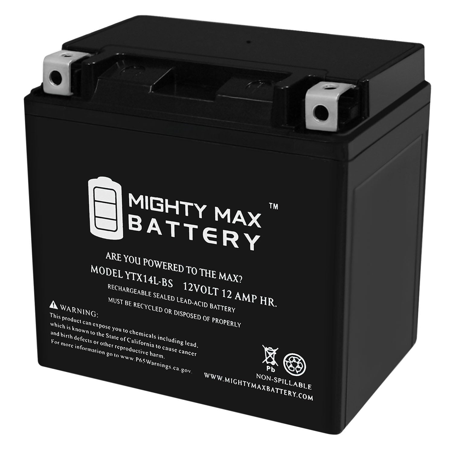 YTX14L-BS Battery for Harley-Davidson Seventy Two XL1200V 2006-2016