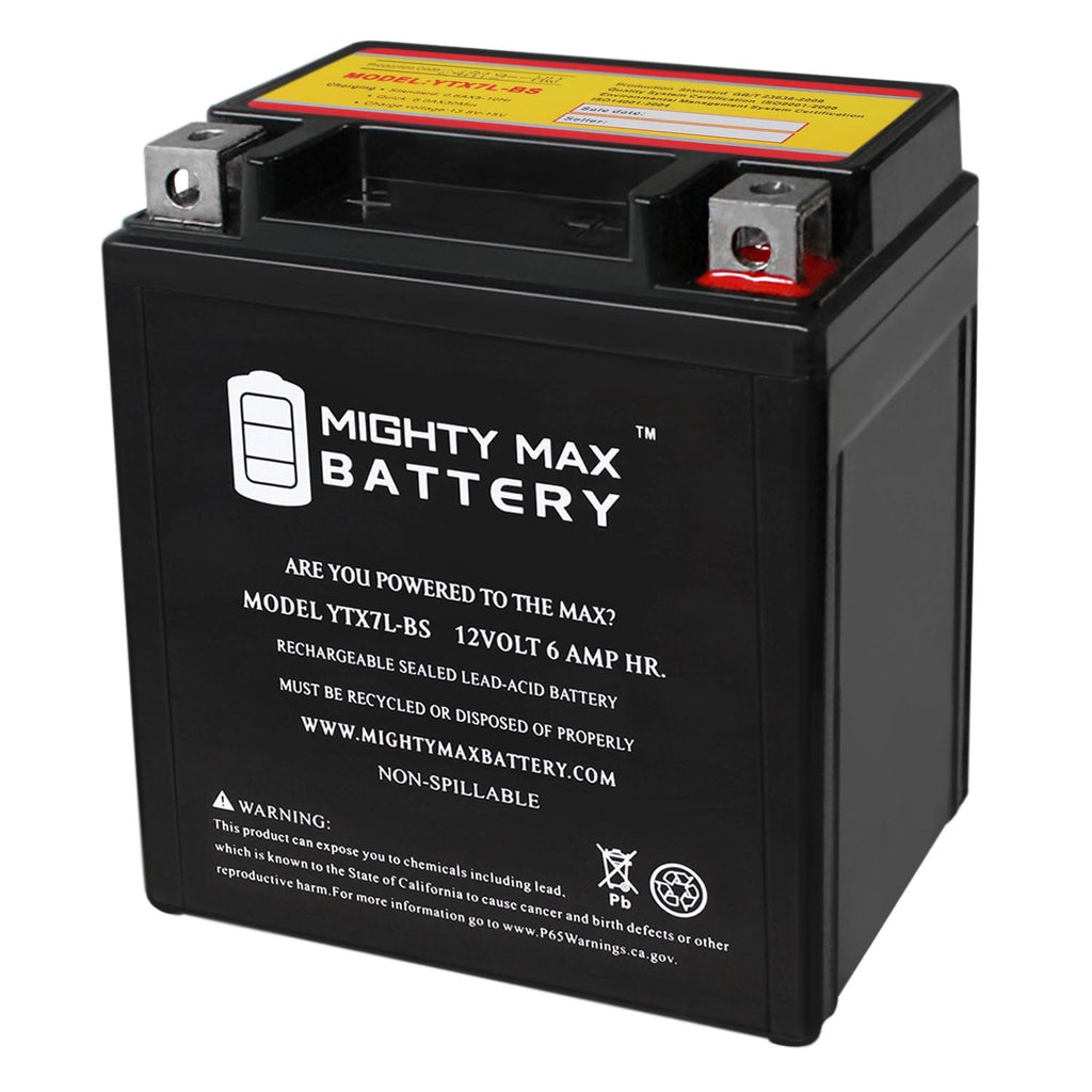 YTX7L-BS Battery for Honda Yamaha Kawasaki Motorcycle ATV Battery