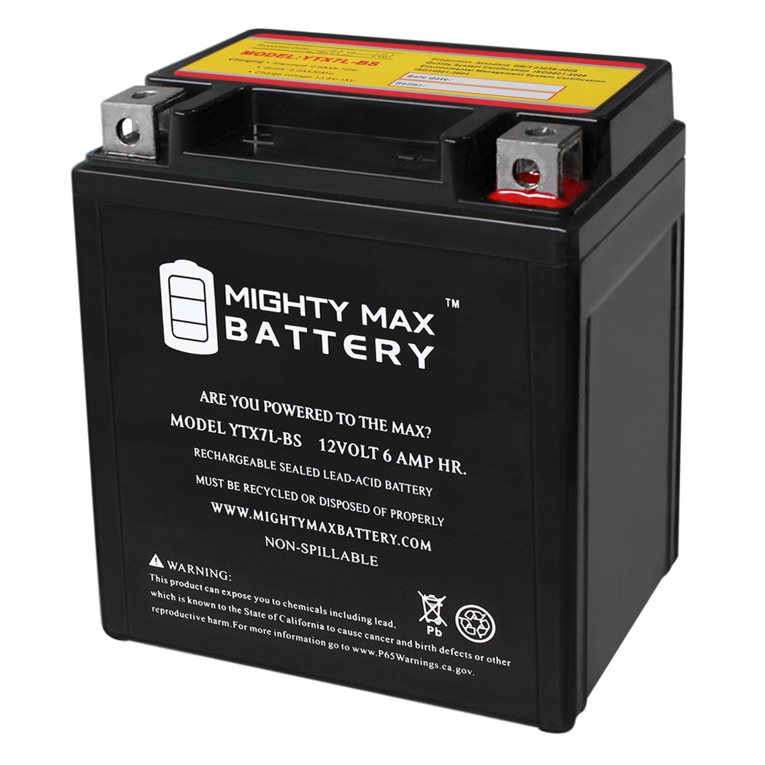 YTX7L-BS Battery for Honda Yamaha Kawasaki Motorcycle ATV Battery