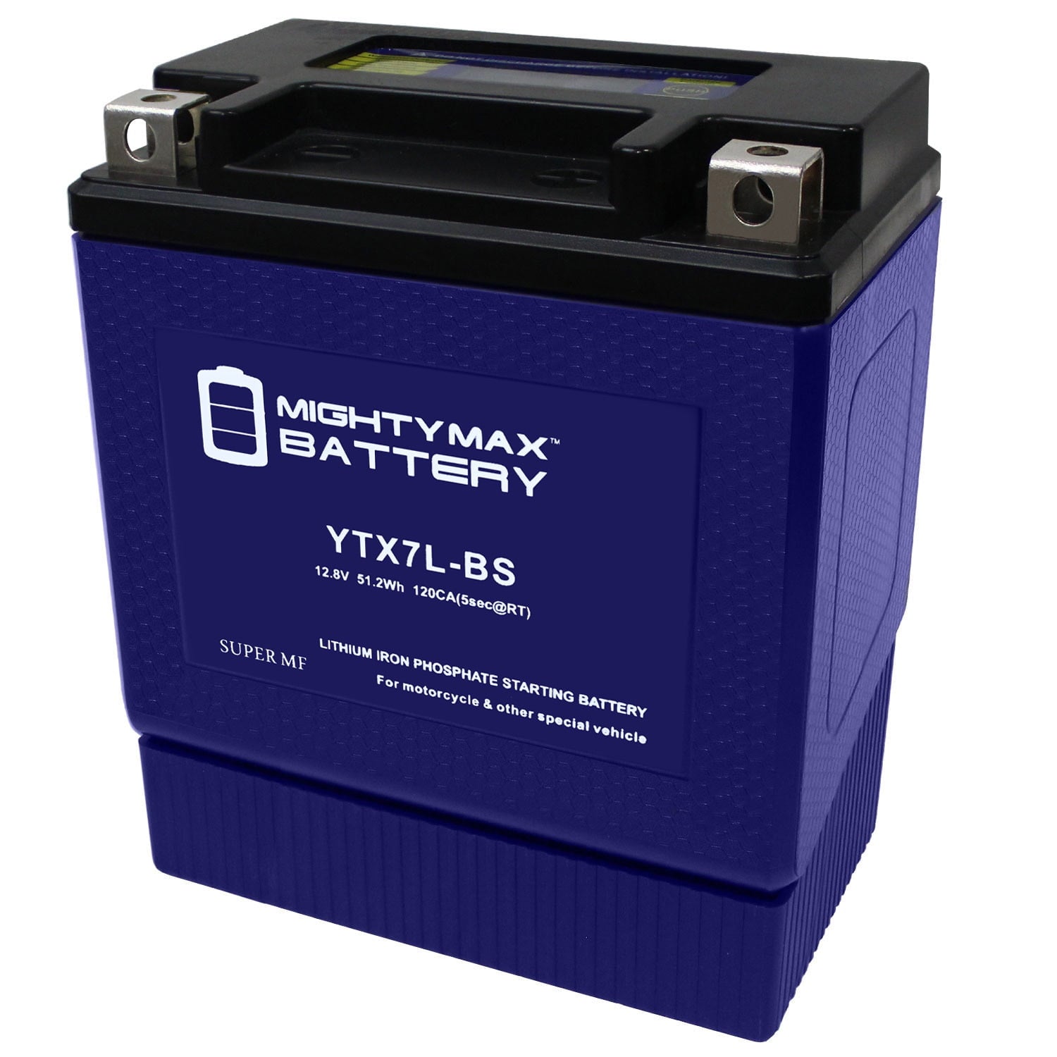 YTX7L-BS Lithium Battery Replacement for SealedAGM Motorcycle Battery