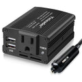 Yinleader 200 Watts Power Inverter Converter Adapter DC 12V to AC 110V Car Charger 2USB