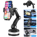 Zacro Universal Car Phone Holder Dashboard Windshield Phone Mount 360° Rotatable Suction Phone Holder for iPhone Smartphones