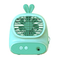 Zeceouar Clearance Items for Home Kids Portable Aired Conditioner Fan Rechargeable Evaporative Portable Aired Cooler Humidifier 3 Speed USB-C Portable Aired Conditioner For Bedroom Office