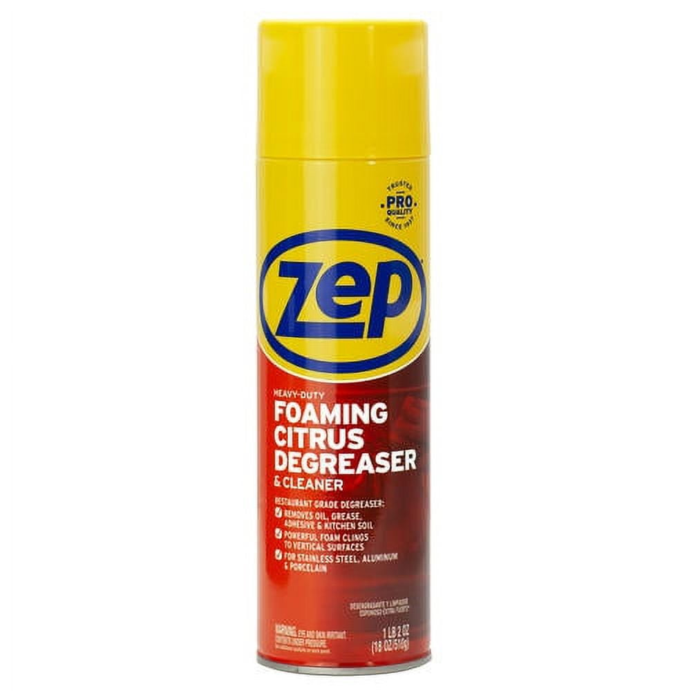 Zep ZUHFD18 Foam Degreaser, 18 oz