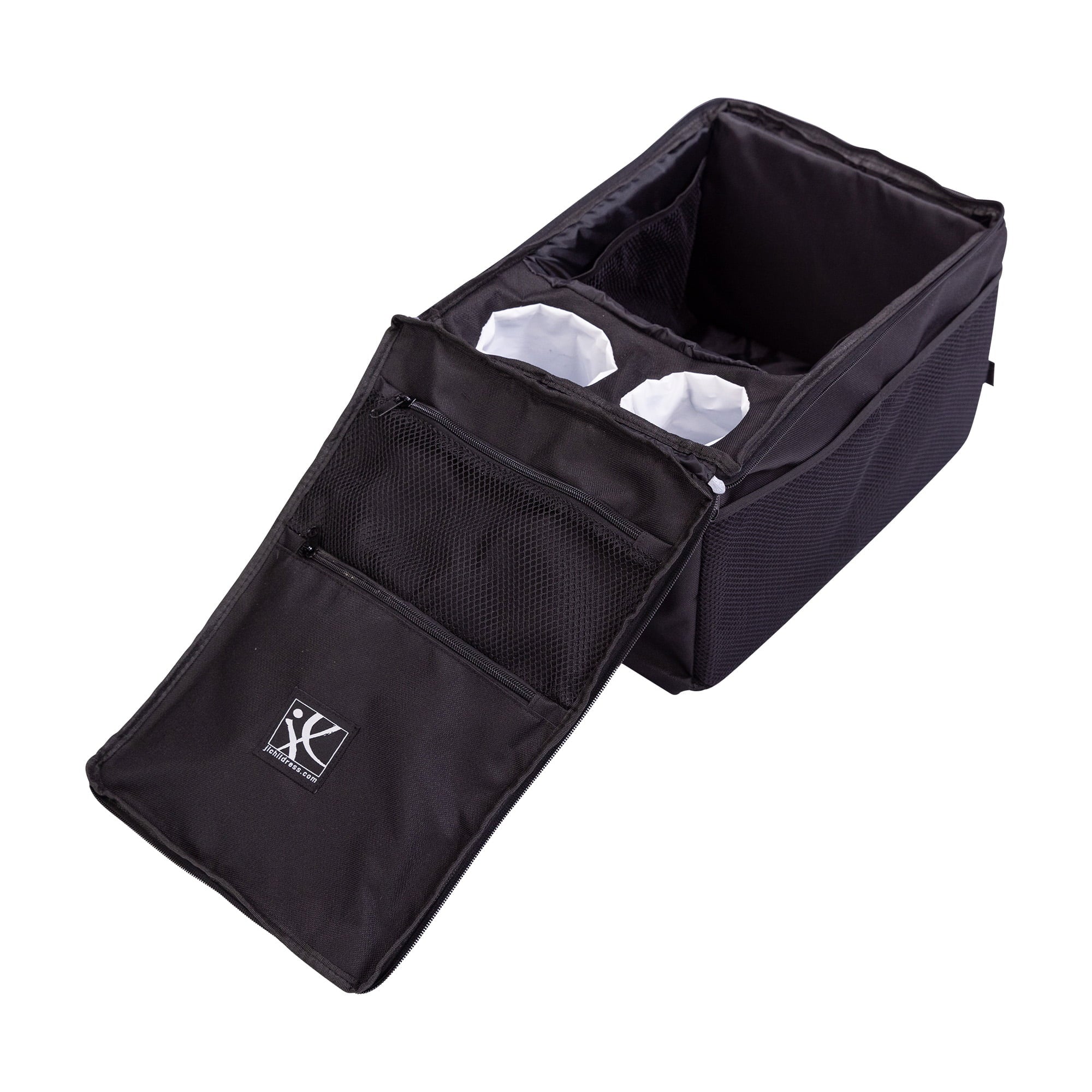 J.L. Childress Backseat Butler Car Organizer and Storage for Kids of All Ages, Black