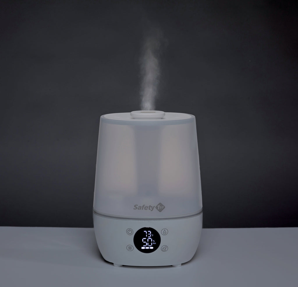 Safety 1st Humid Control Filter Free Cool Mist Humidifier, White
