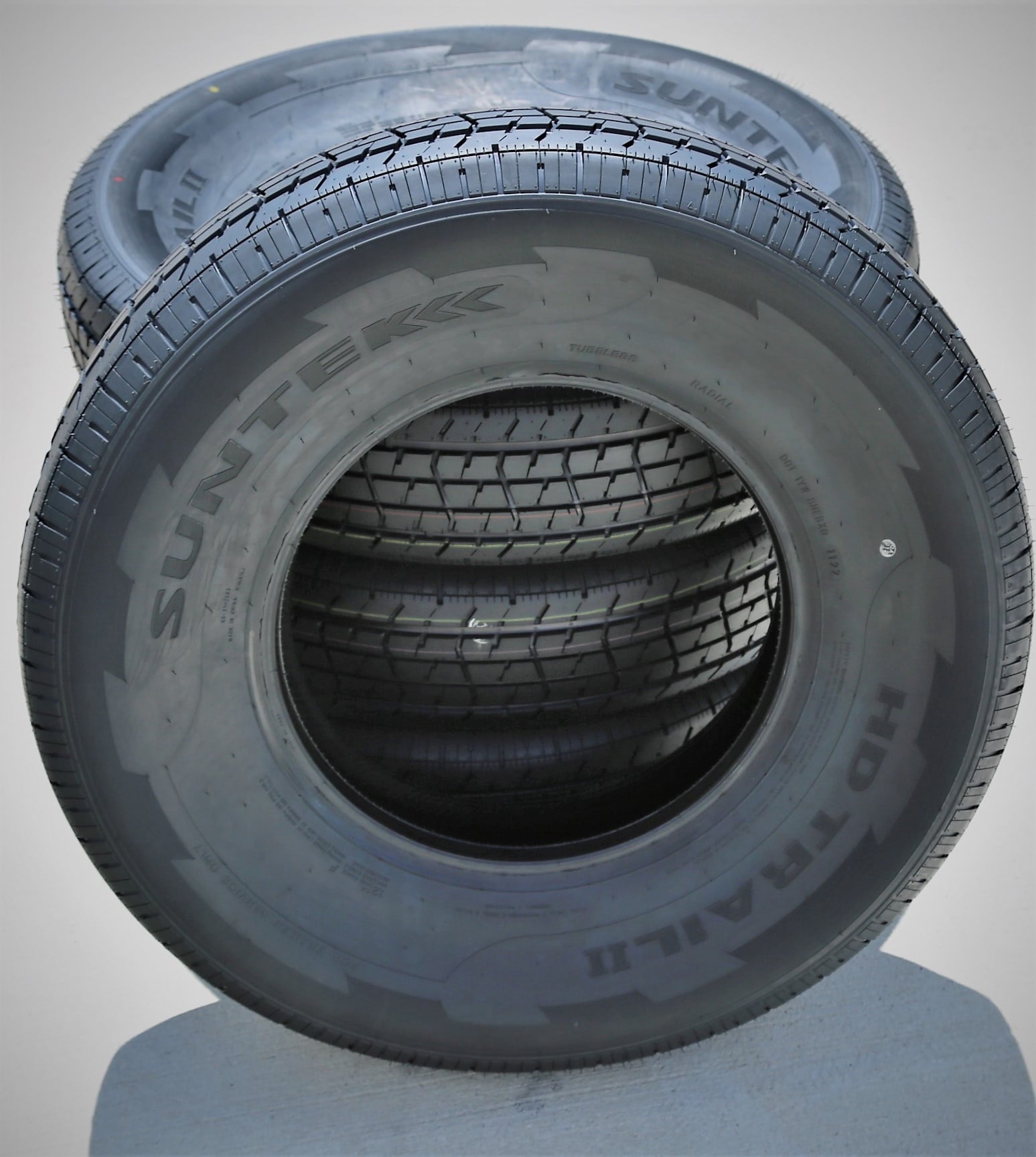 Suntek HD Trail 2 Semi Steel ST 205/75R15 Load D 8 Ply Trailer Tire