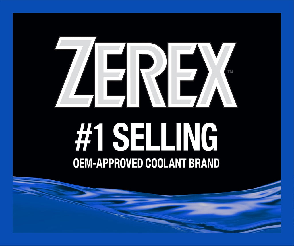 Zerex Asian Vehicle Blue Silicate and Borate Free Antifreeze / Coolant 50/50 Ready-to-Use 1 GA
