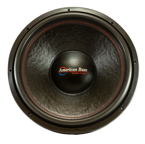 American Bass HD18D2 HD 18" 4000w Competition Car Subwoofer 300Oz Magnet, 3" VC