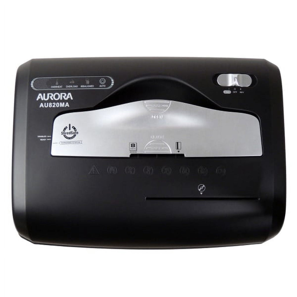 Aurora GB AU820MA 8-Sheet High Security Micro-Cut Paper/CD/Credit Card Shredder