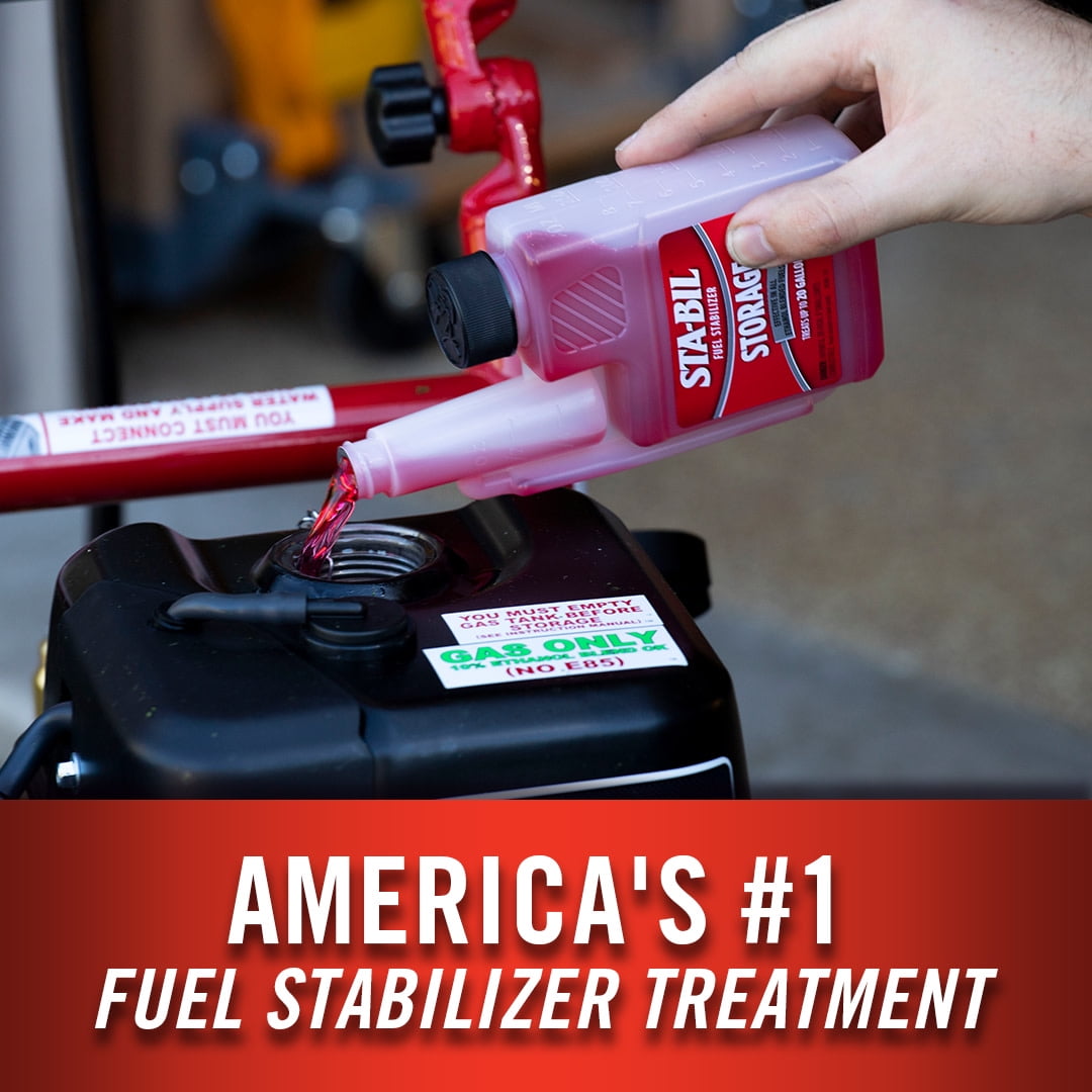 STA-BIL Storage Fuel Stabilizer - Keeps Fuel Fresh for 24 Months - Prevents Corrosion - Gasoline Treatment that Protects Fuel System - Fuel Saver - Treats 20 Gallons - 8 Fl. Oz.