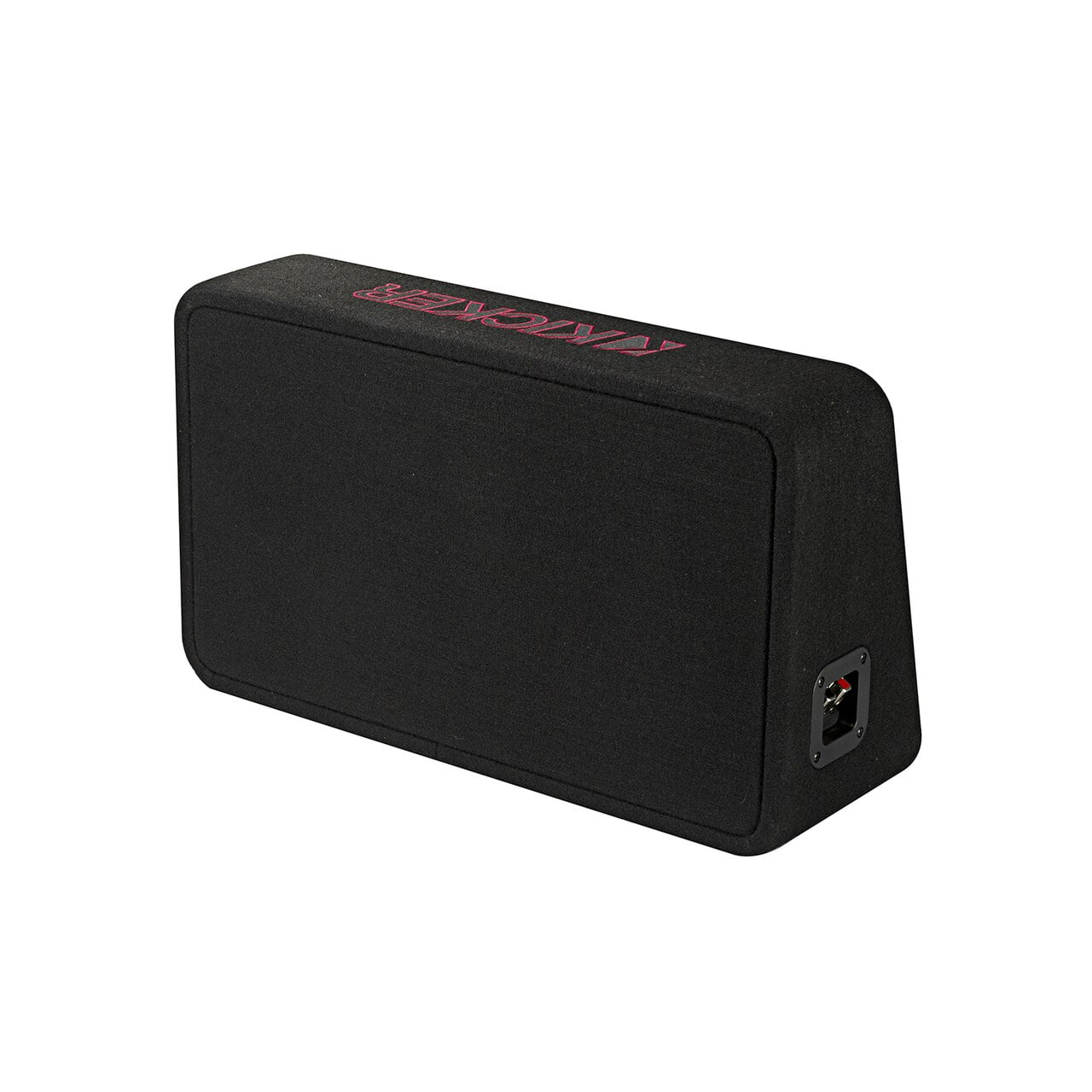 Kicker 46TL7T102 Car Audio L7T Loaded Square 10" Thin Sub Box & HA-A400.1 Amp