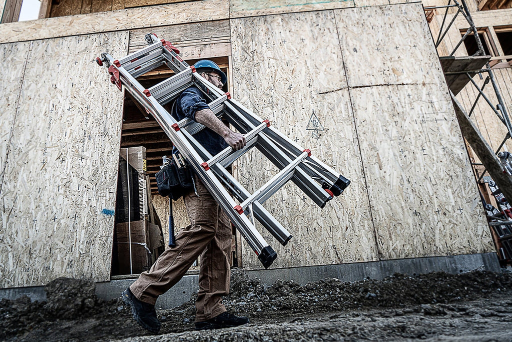 Little Giant Model 22 Aluminum Multi-Use Ladder, Type 1A - 300 lbs. Rated