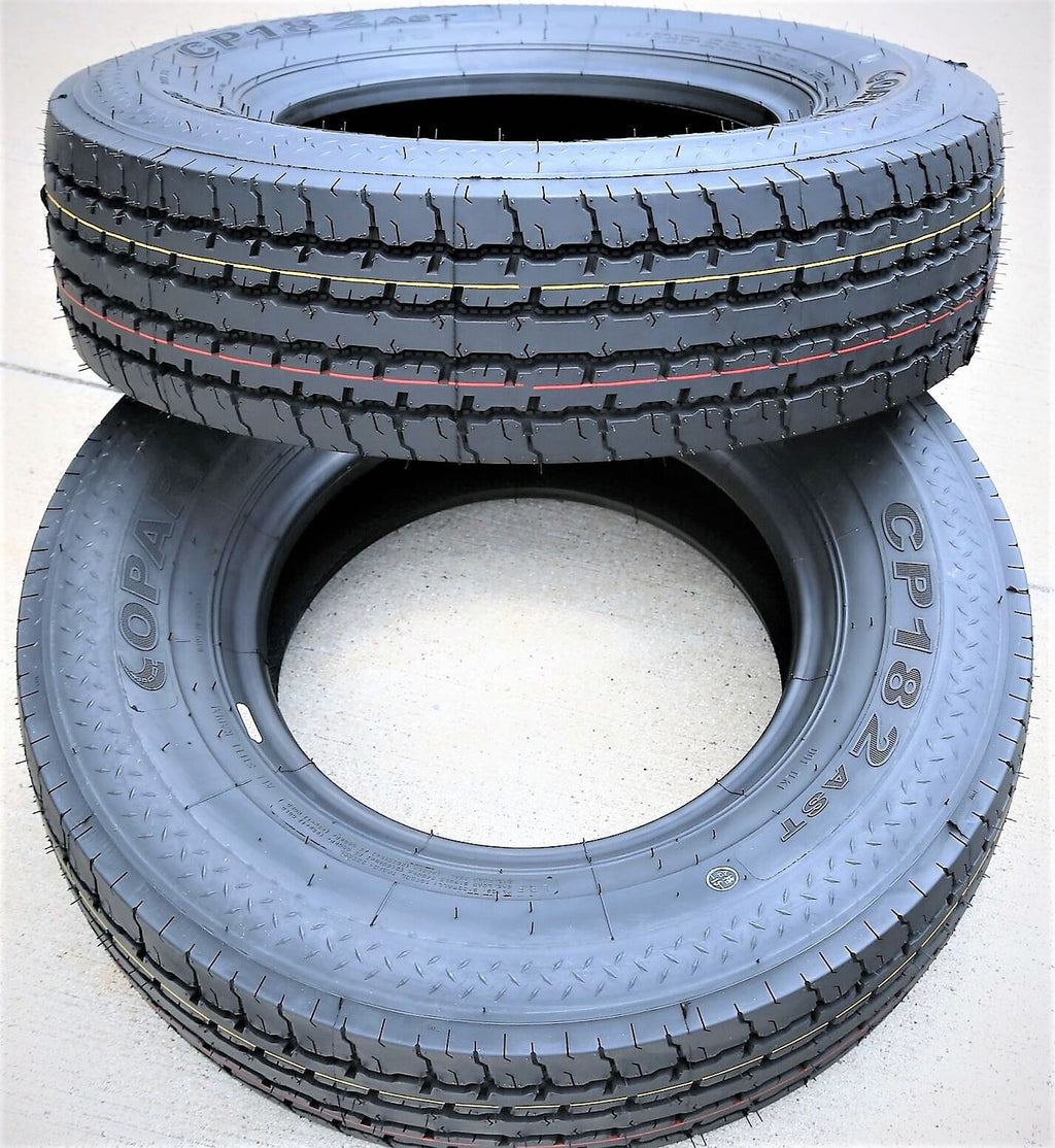 Copartner CP182 All Steel ST 225/75R15 Load F 12 Ply Trailer Tire