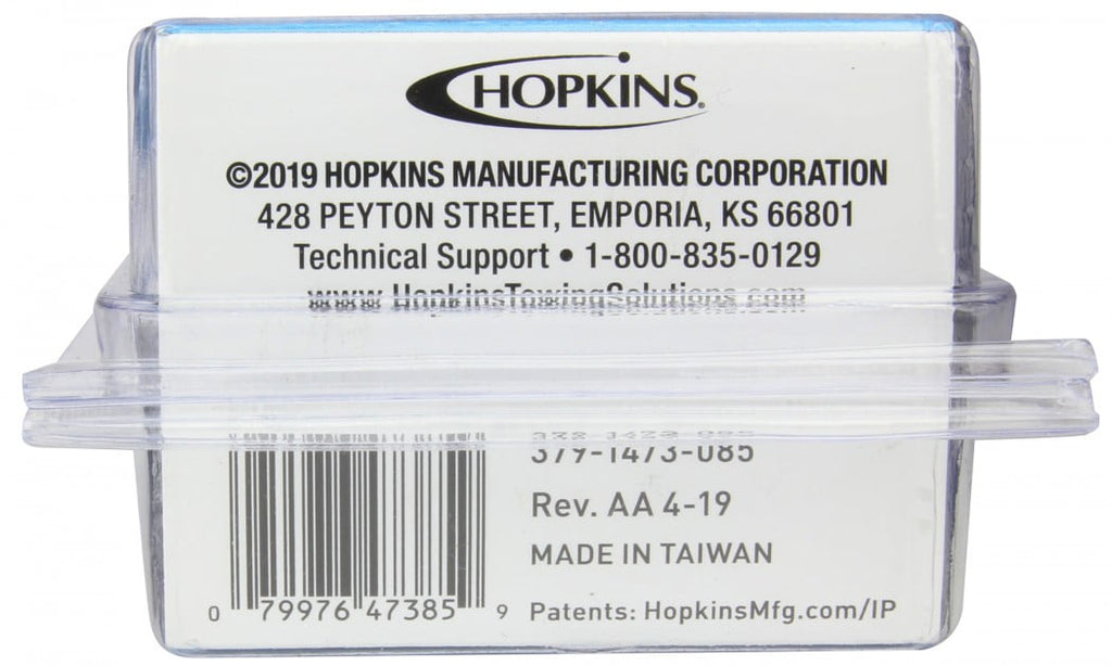 Hopkins Towing Solutions 7 Blade to 4 Flat Adapter with LED, 47345