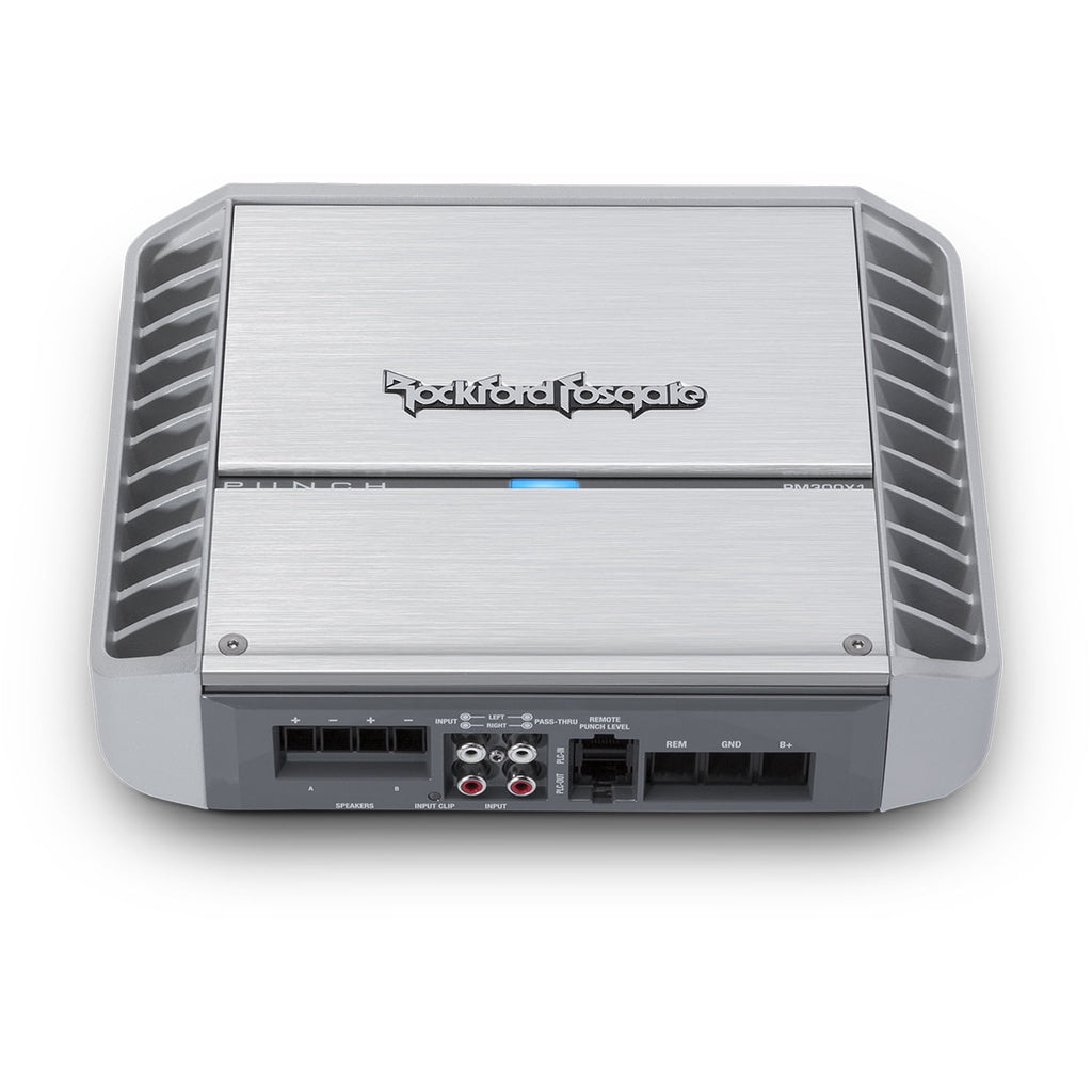Rockford Fosgate PM300X1 Punch Marine&nbsp;300 Watt Full-Range Mono Amplifier