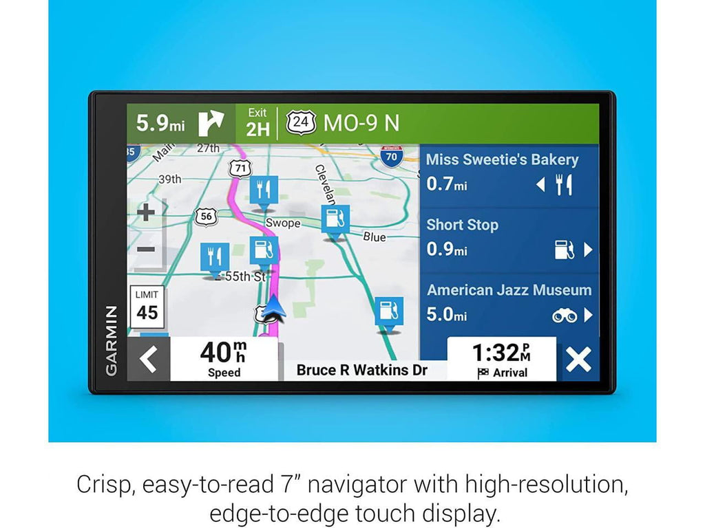 Garmin DriveSmart 66, 6-inch Car GPS Navigator with Bright High-Resolution Maps and Garmin Voice Assist 010-02469-00