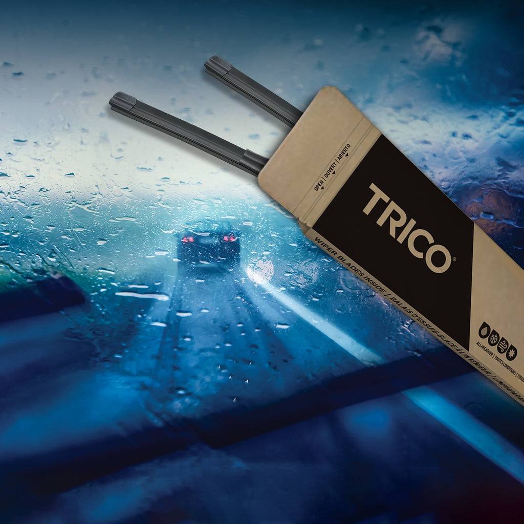 TRICO Gold 2 Pack All Weather Automotive Replacement Wiper Blades 24 and 18 Inch (18-2418)