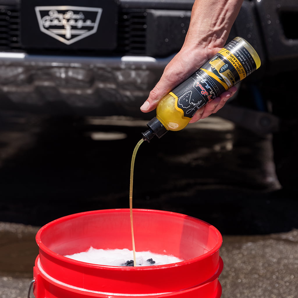 Jay Leno's Garage Ceramic Car Wash Shampoo (16 oz) - Clean, Protect & Boosts Car Paint