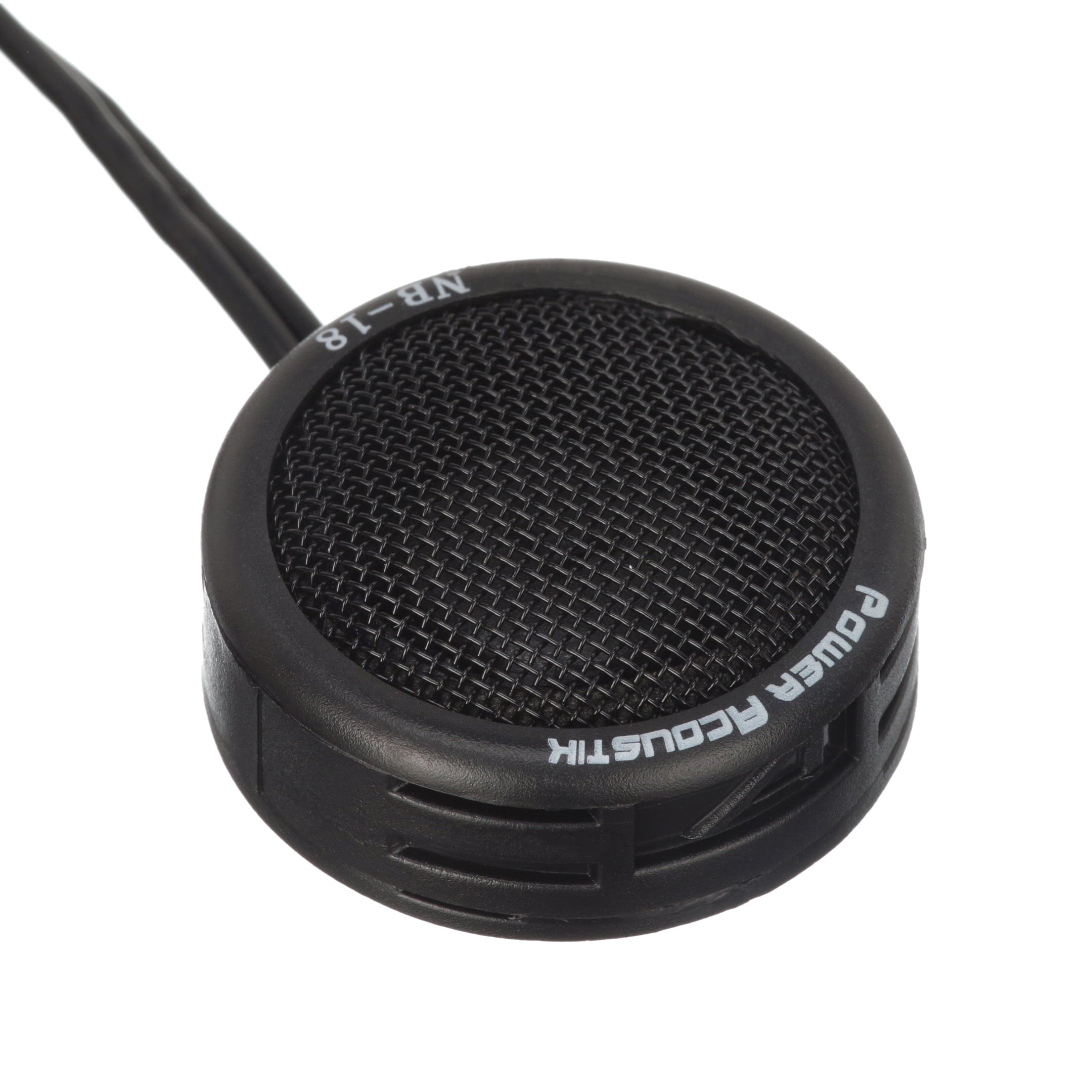 Power Acoustik NB-18 200 Watt Max Niobium Micro Dome Super Tweeter | Polypropylene Diaphragm | 100 Watt RMS Power