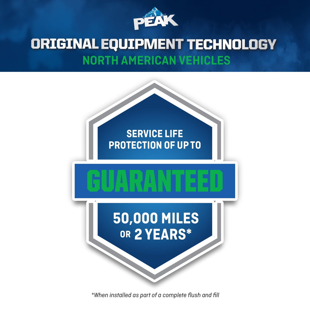 PEAK OET Antifreeze + Coolant for North American Green