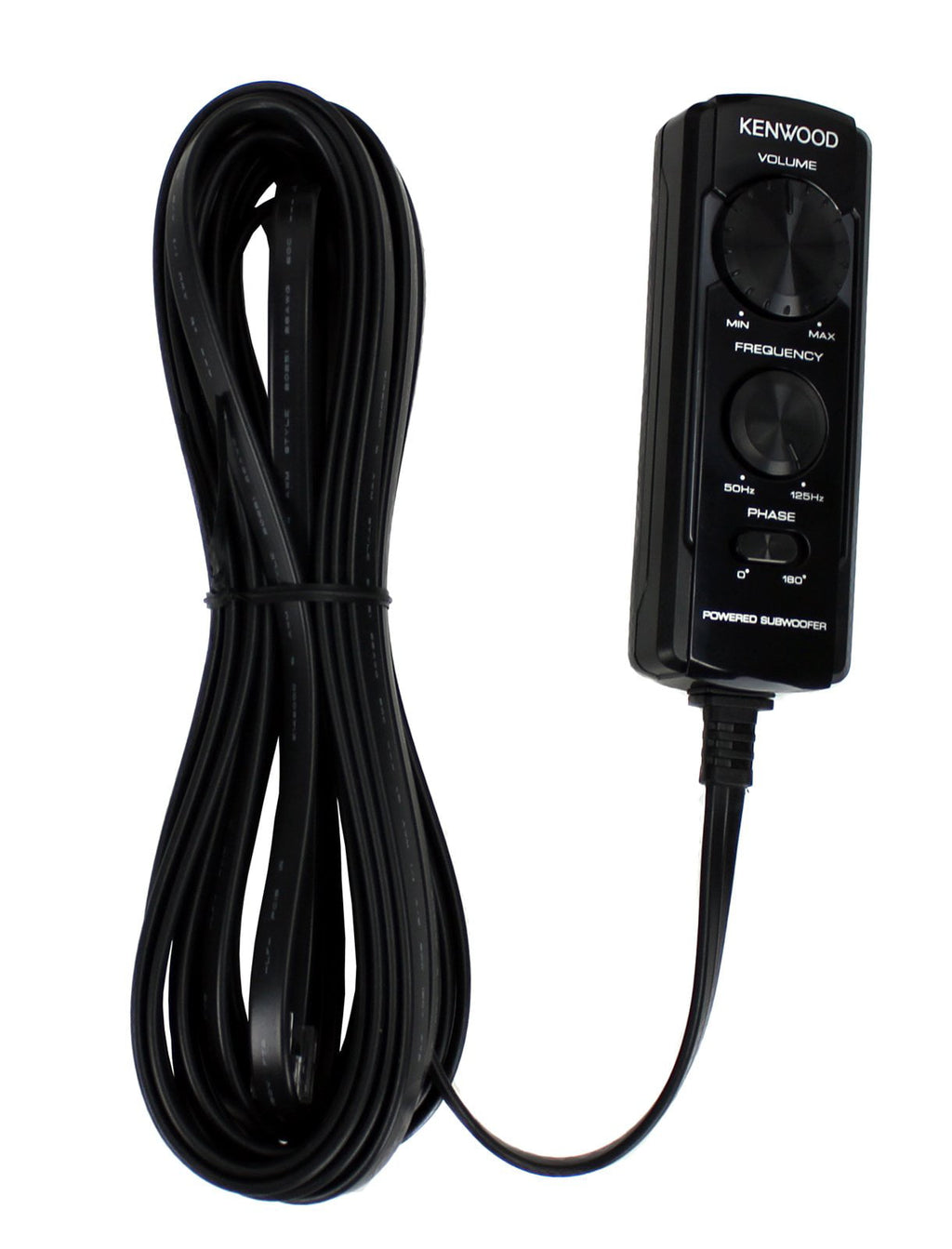 Kenwood KSC-SW11 150-Watt Compact Powered Subwoofer with Remote