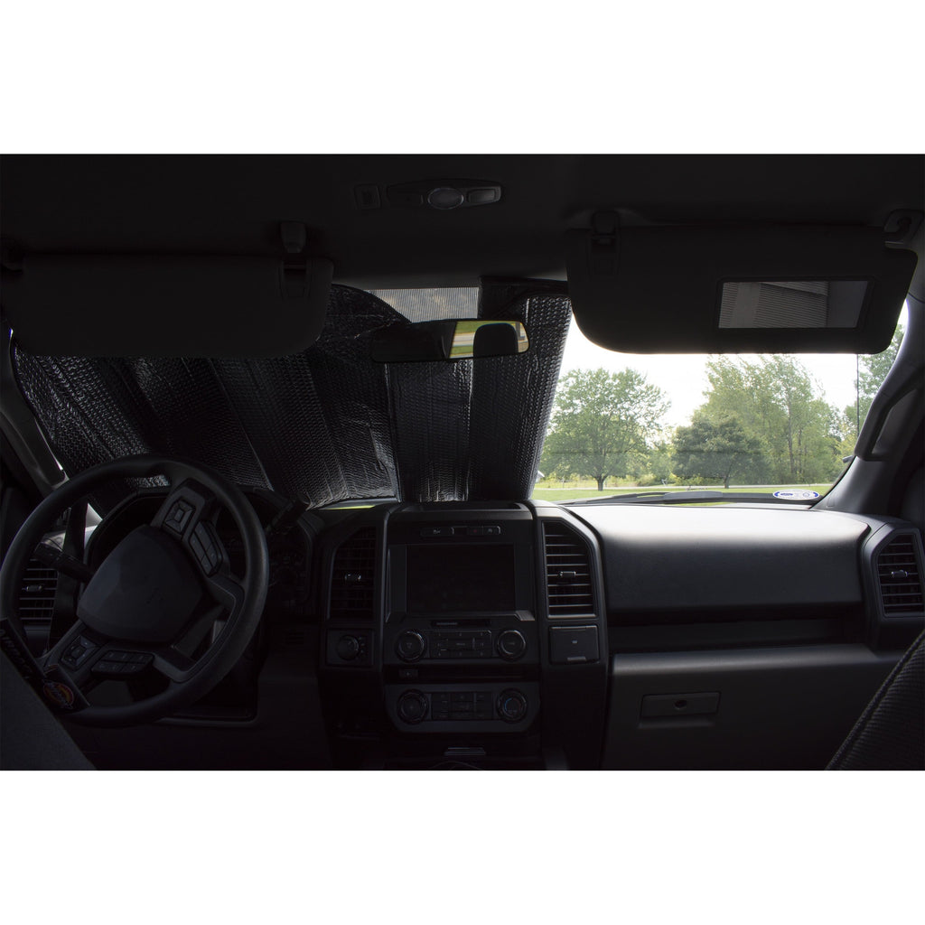Genuine Dickies Universal Accordion Auto Sunshade, Smoke Charcoal, 806692