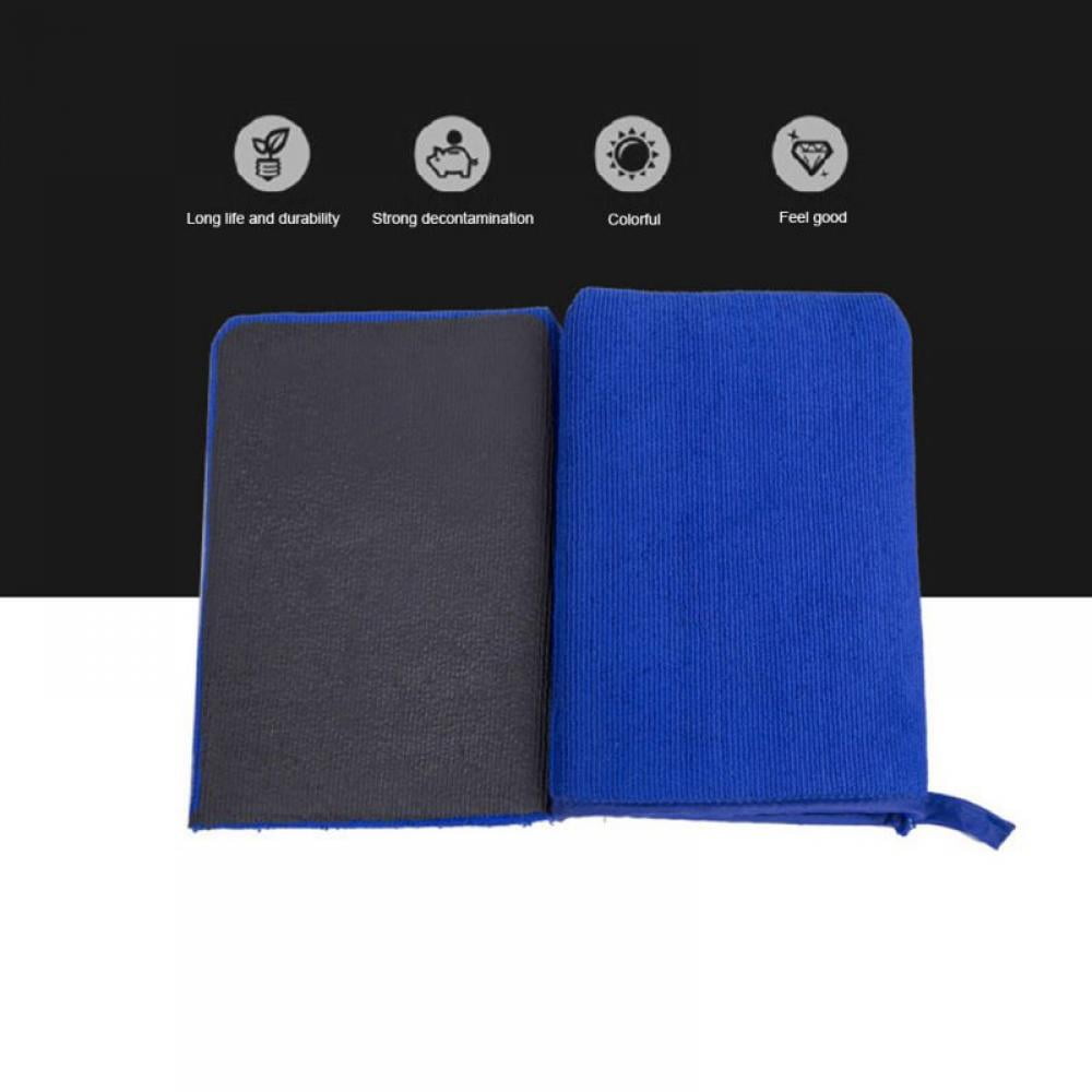 Pack of 2 Clay Mitt Auto Detailing Medium Grade Clay Bar Alternative Mitt for Flawless Removal of Surface Bonded Micro Contaminant