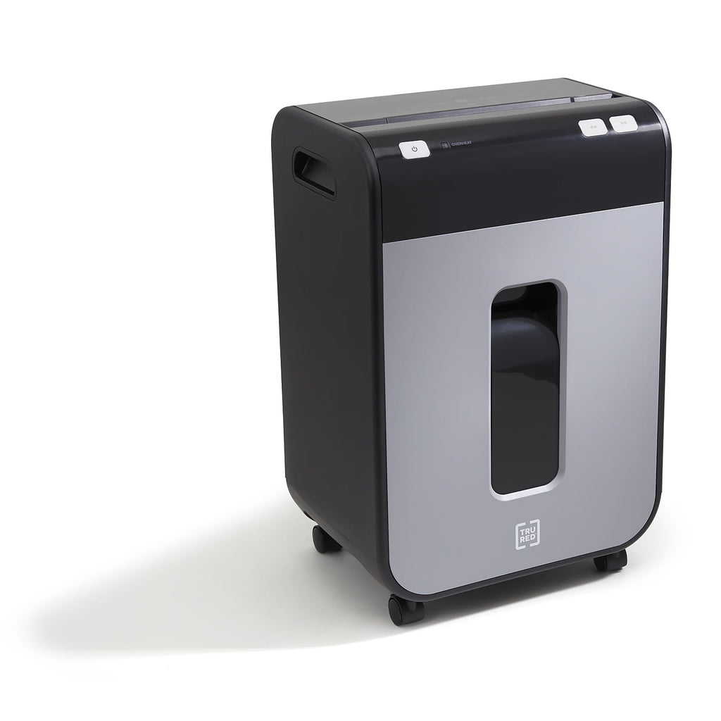 TRU RED 12-Sheet Micro-Cut Personal Shredder (TR-NMC122A)