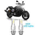 2x H6M LED ATV Headlight Bulb For Honda Suzuki Kawasaki Yamaha 6000K 40W White
