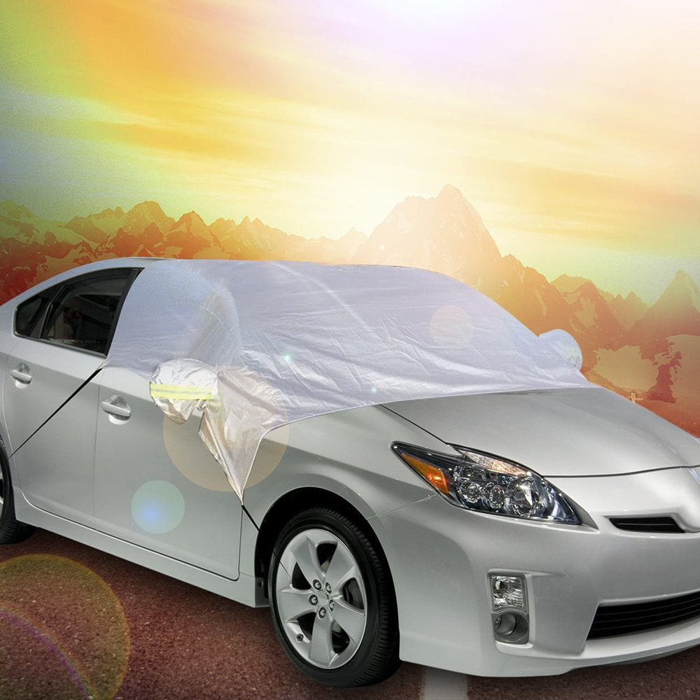 Car Windshield Cover For Front Side Window Mirror Snow Frost Sun Rain Shield