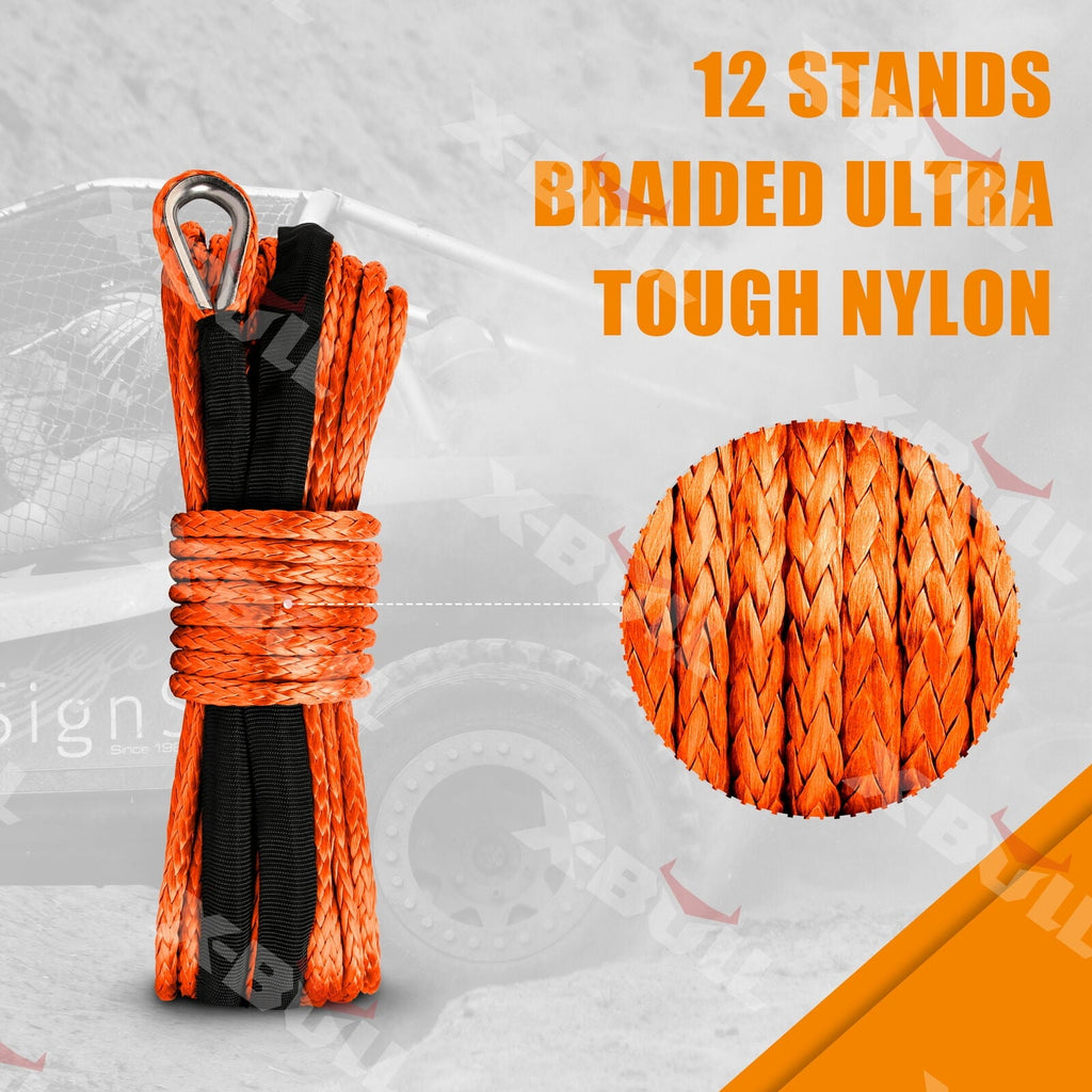X-BULL Electric Winch 12V 3000LBS Steel Wire for Towing ATV/UTV Off Road with Mounting Bracket Wireless Remote