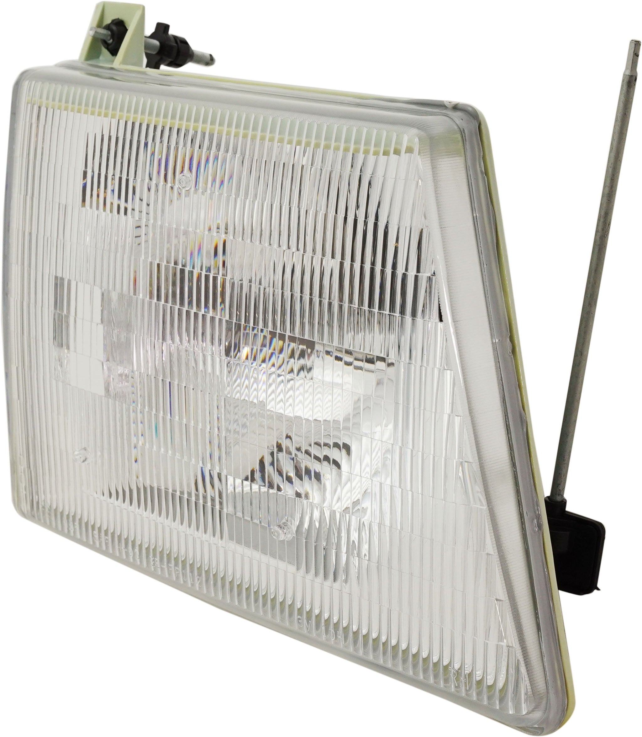 Headlight Compatible With 1999-2002 Ford E-450 Econoline Super Duty 1999-2007 E-350 Right Passenger Halogen With bulb(s)