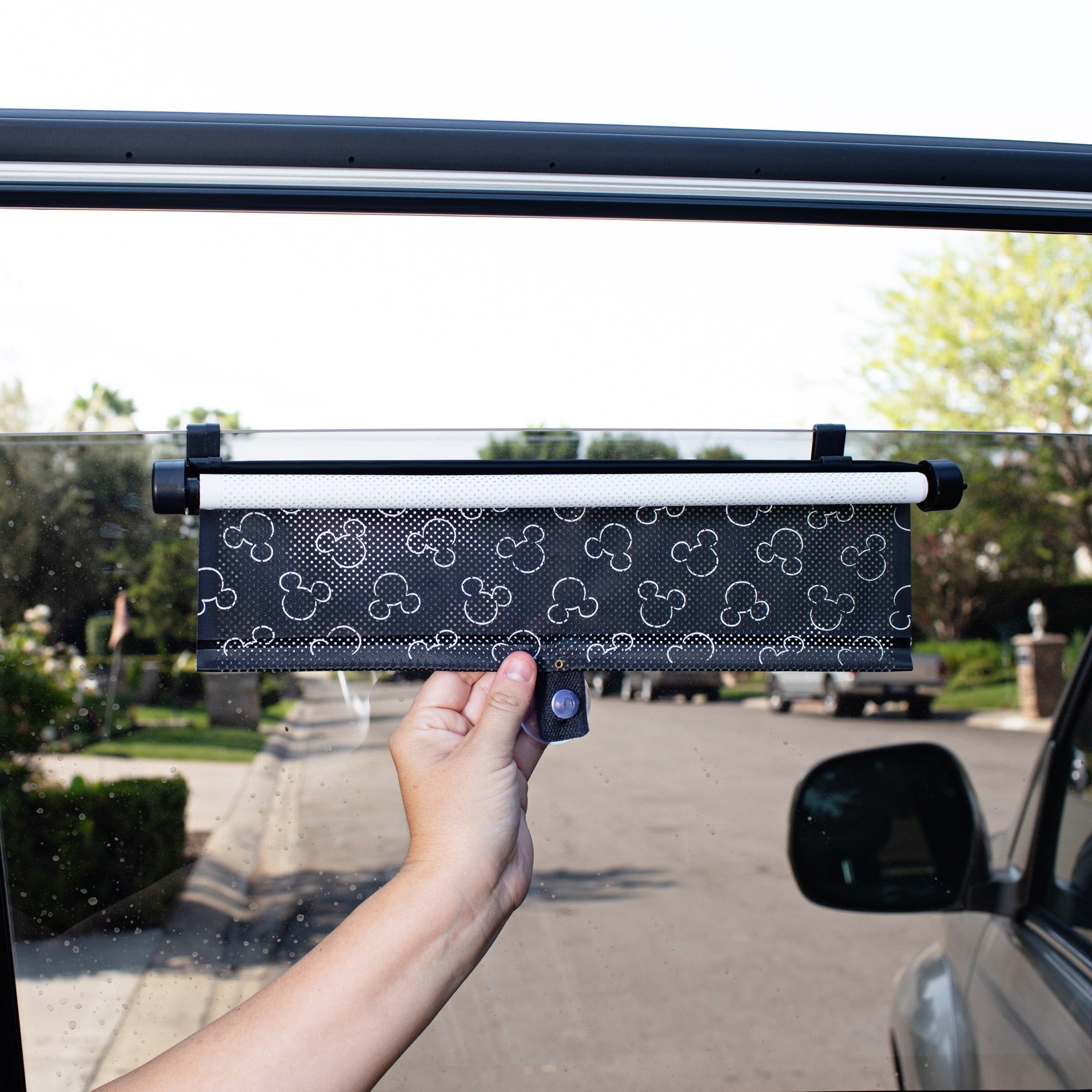 Disney Baby by J.L. Childress Car Window Sunshade - 2PK, Roller Shades Compatible with All Vehicles