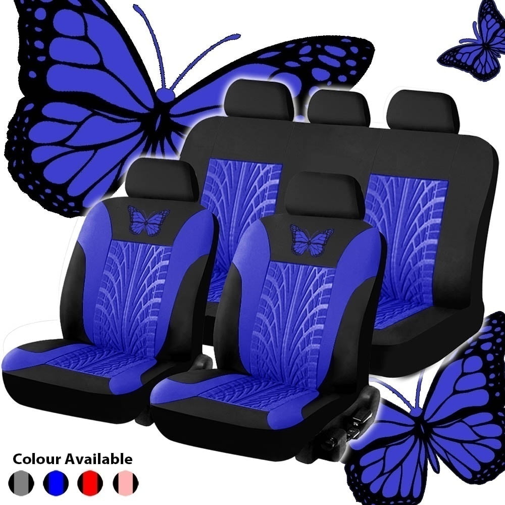 9Pcs/4Pcs/2Pcs Universal Car Seat Covers Full Set Waterproof Car Seat Protector Cushions Front Rear Car Seat Covers Car Accessories Four Seasons Fit for Auto Truck Van