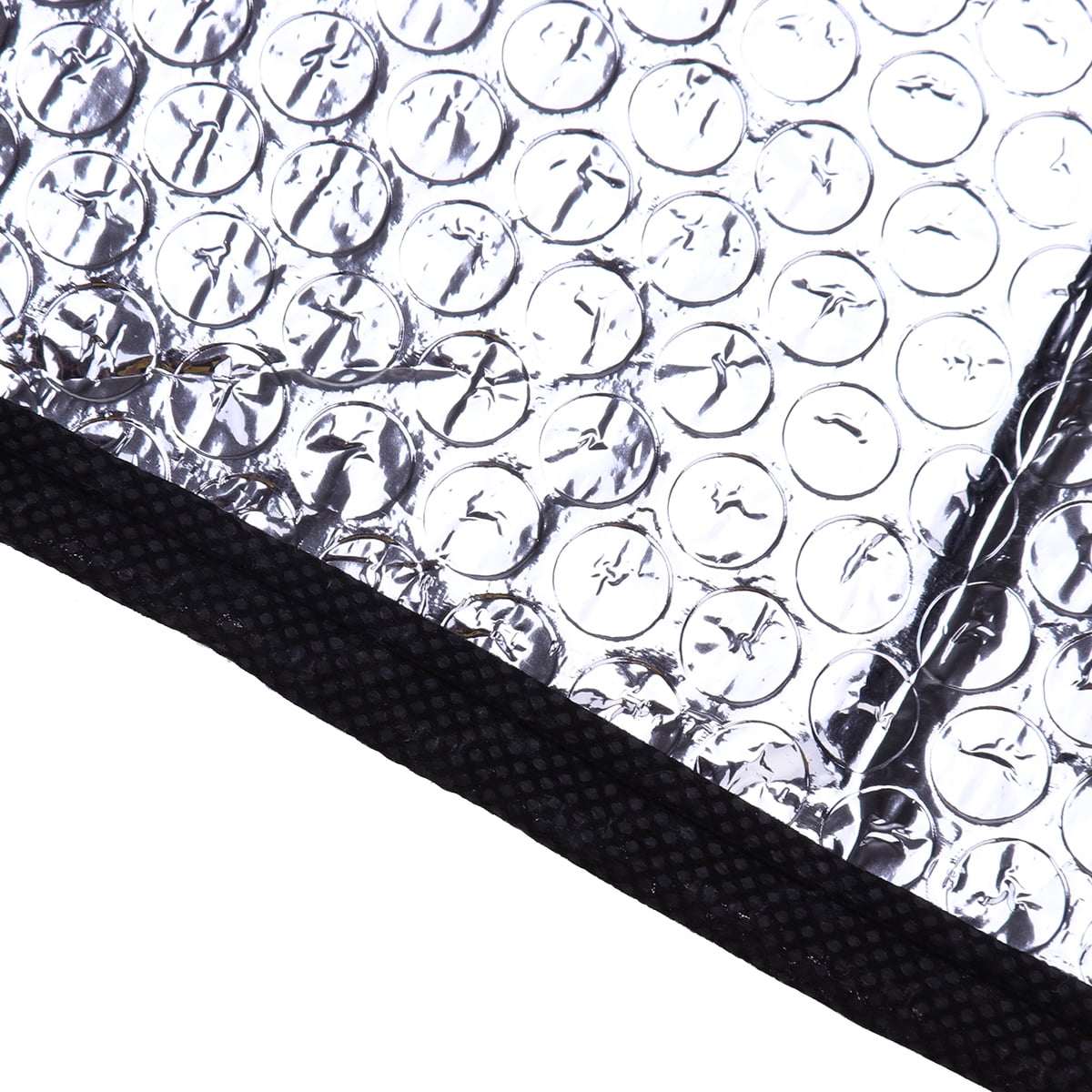 Heat Reflective Visor Car Auto Foldable Windshield Visor Sun Shade Heat Reflective Sun Shield (Silver)