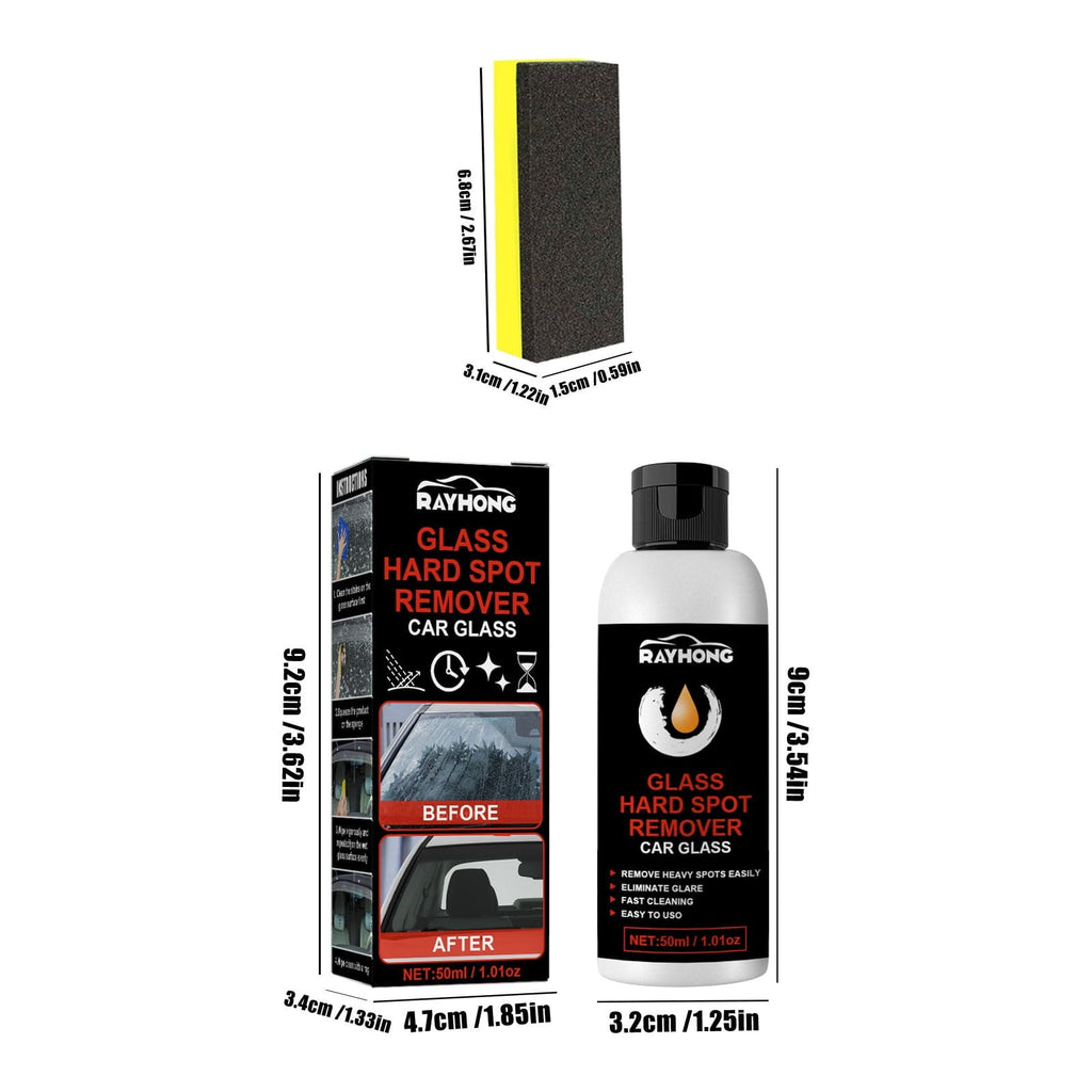 SHENGXINY Household Cleaners Clearance Rayhong Oil Paste For Car Glass, Paste For Deep Cleaning And Polishing Of Glasses, For Removing Spots On The Windshield (50Ml)