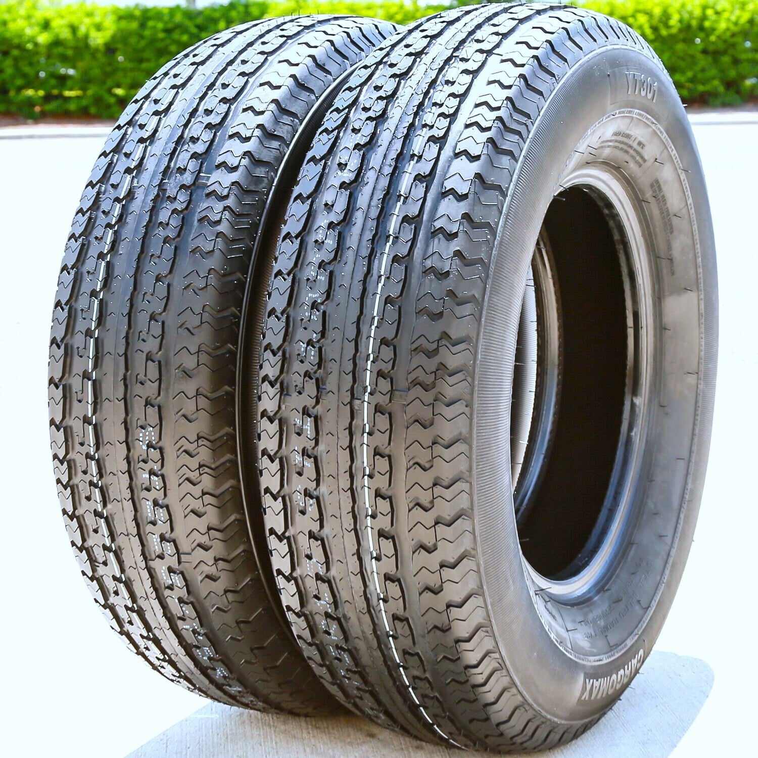 Cargo Max YT301 Steel Belted ST 205/75R15 Load D 8 Ply Trailer Tire