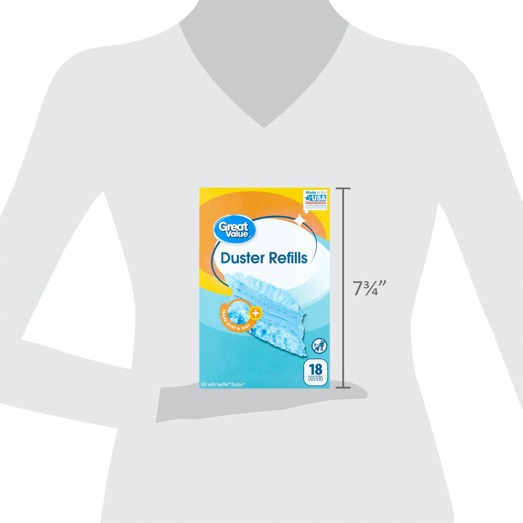 Great Value Duster Refills, 18 count