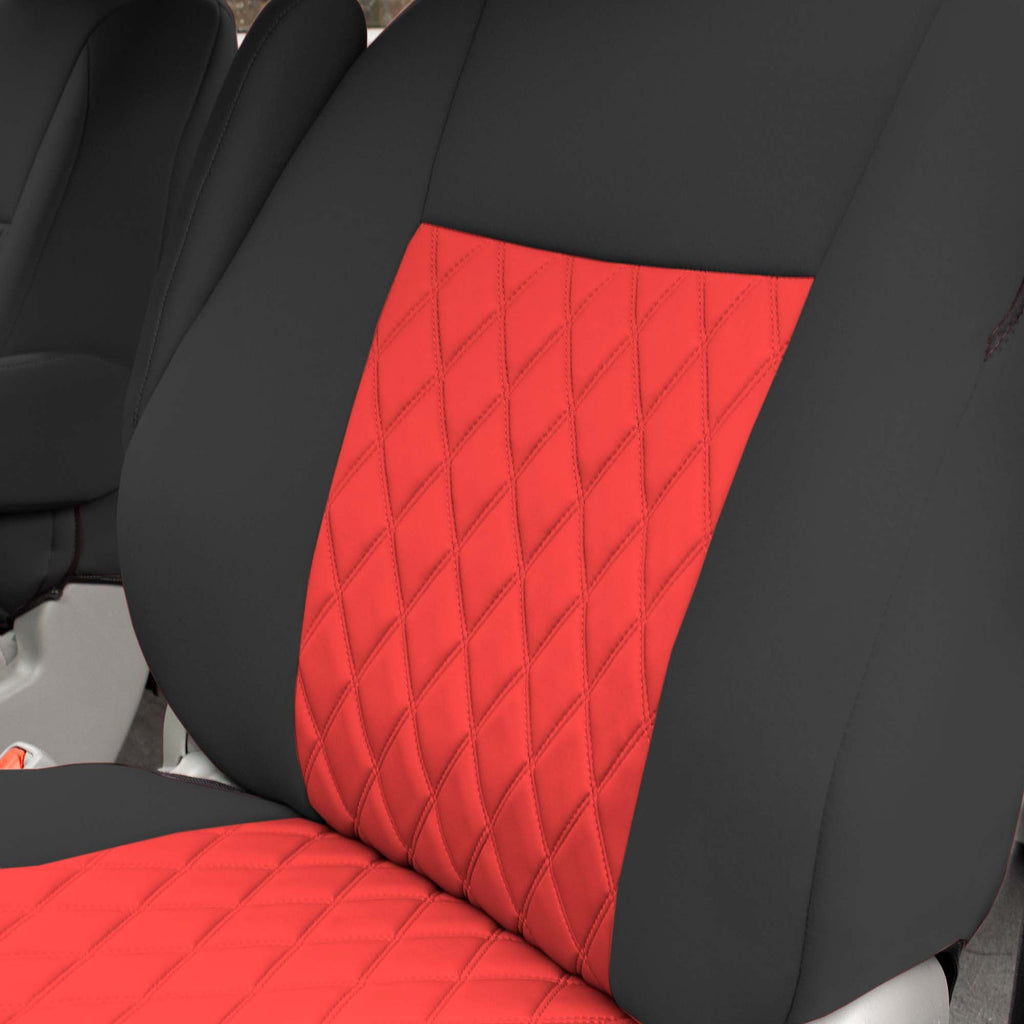 FH Group Waterproof Neoprene Custom Fit Car Seat Covers for 2011-20 Toyota Sienna - Front Set