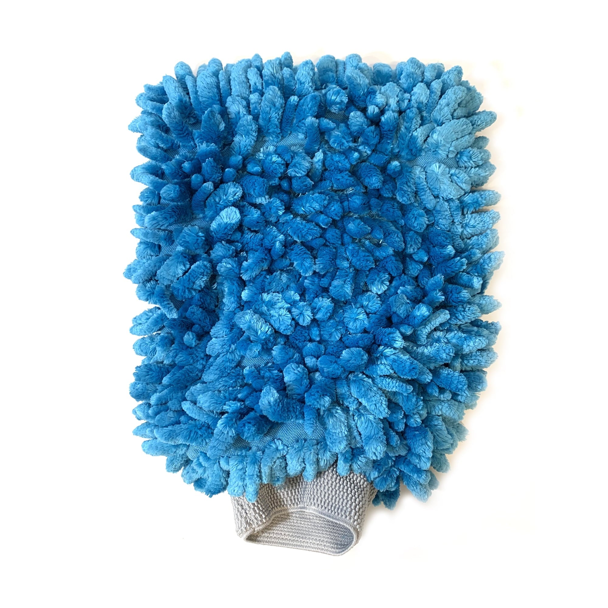 Auto Drive Car Wash Microfiber Mitt, Blue, 1 Count