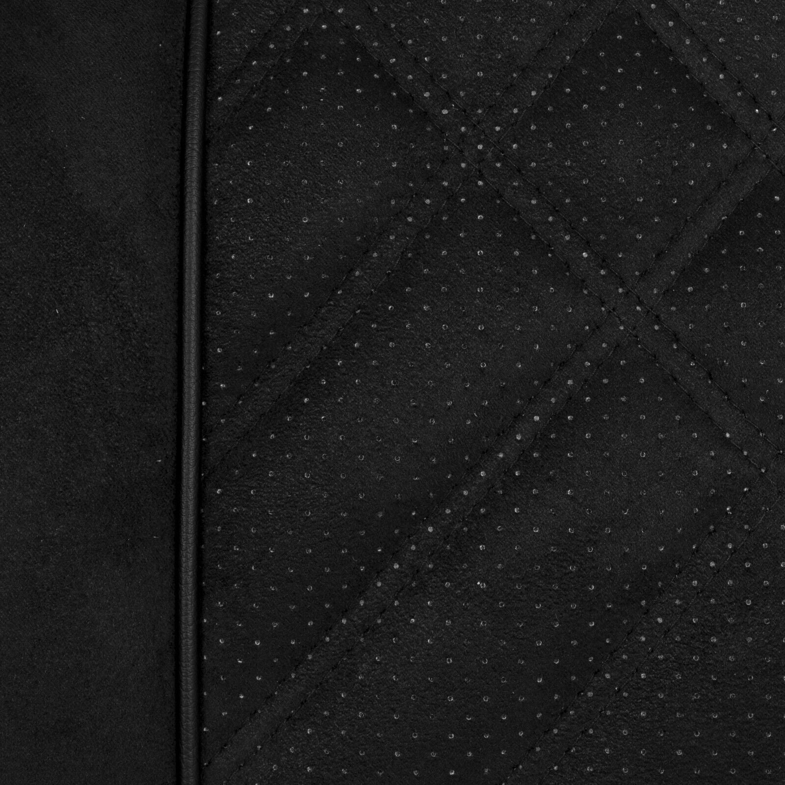 Premium Suede Front Seat Cushions for Club Car Precedent/Tempo/Onward Golf Cart - Black