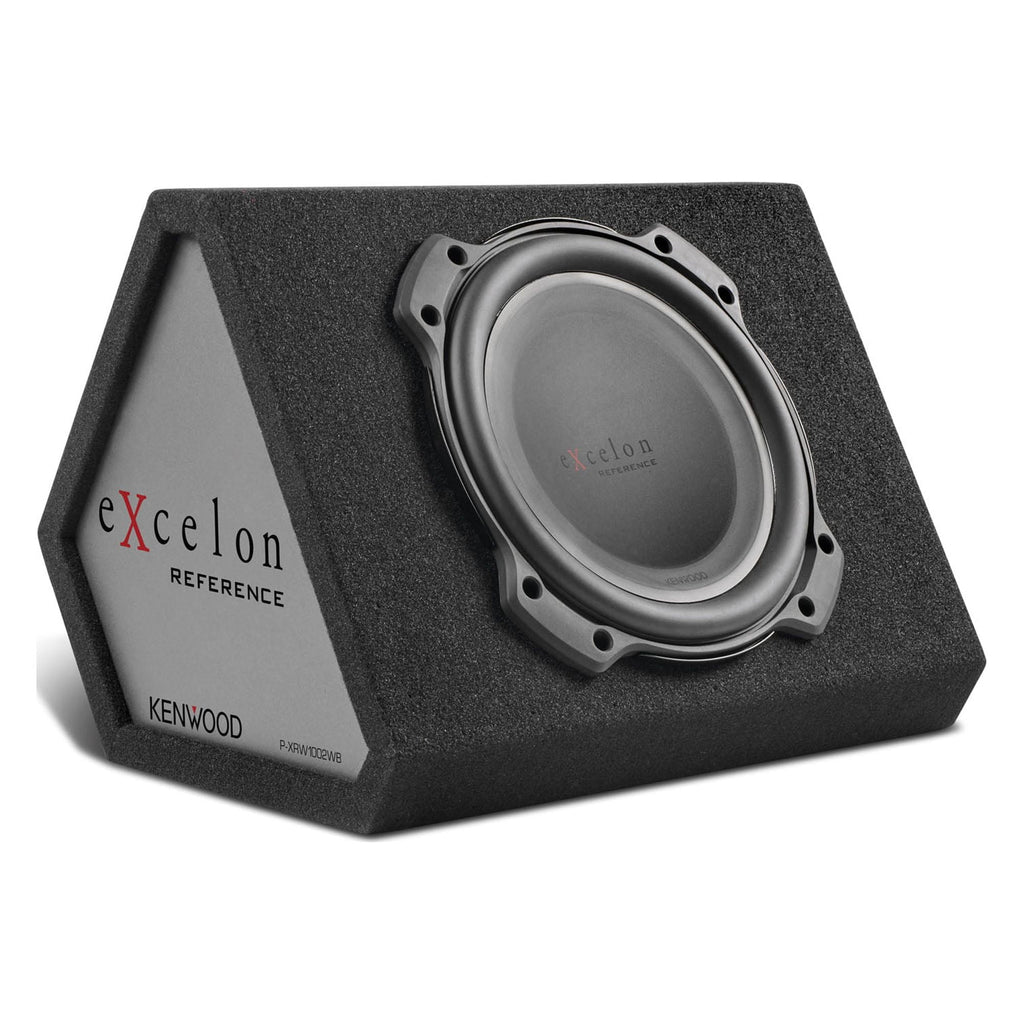 New Kenwood P-XRW1002WB Reference Series 10" Subwoofer with Sealed Wedge Enclosure